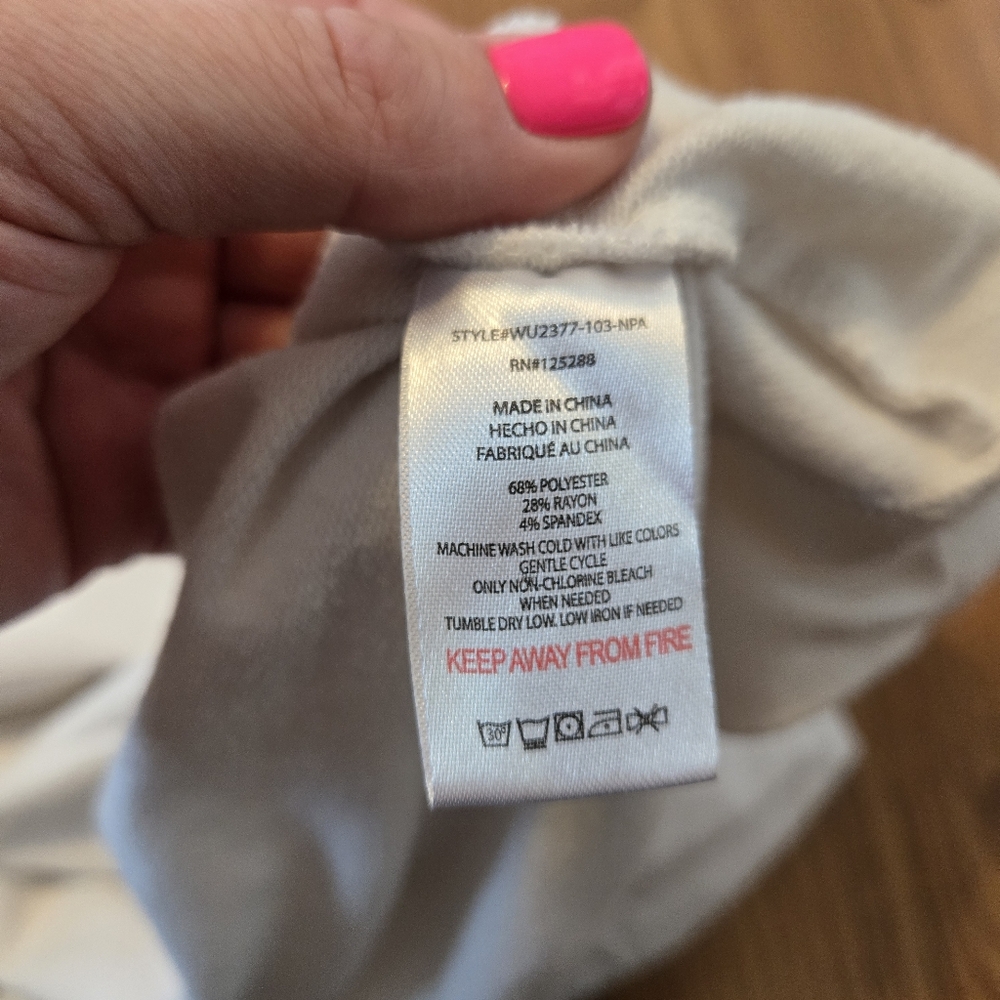 Rae Dunn Wifey Sweatshirt White Pullover Crew Neck Top Bride Classic Casual  XL - Picture 4 of 9
